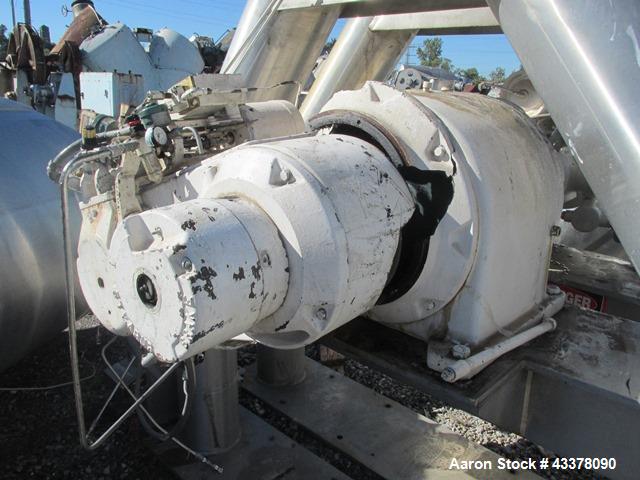 Used Patterson-Kelley Twin Shell Blender, 150 Cubic Feet.
