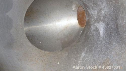 Used Stainless Steel Patterson Kelley Twin Shell Dry Blender, 4 Quart Capacity (0.16 Cubic Feet)