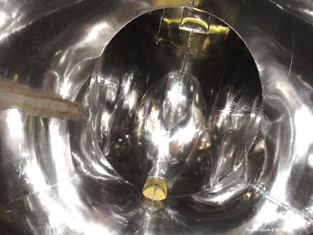 Used Stainless Steel Patterson-Kelley Twin Shell Dry Blender, Approximate 100 C