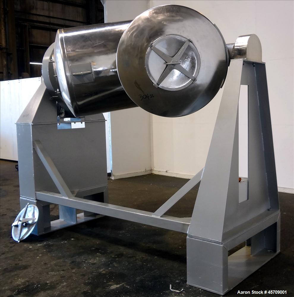 Used Patterson Kelley Twin Shell Dry Blender, 40 Cubic Feet Capacity