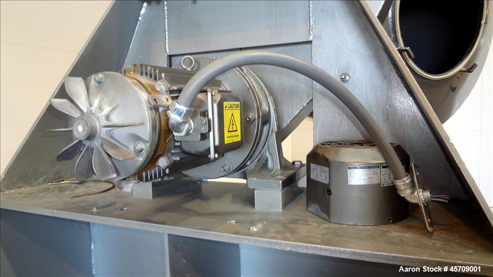 Used Patterson Kelley Twin Shell Dry Blender, 40 Cubic Feet Capacity