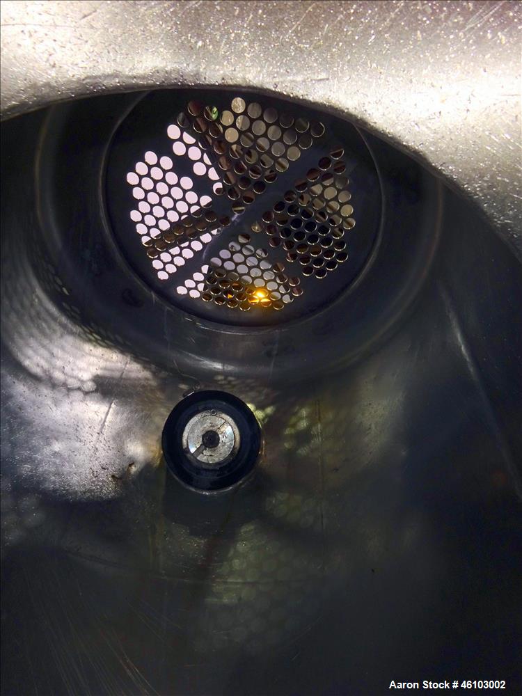Used Twin Shell Blender, Approximate 20 Cubic Feet, 304 Stainless Steel.