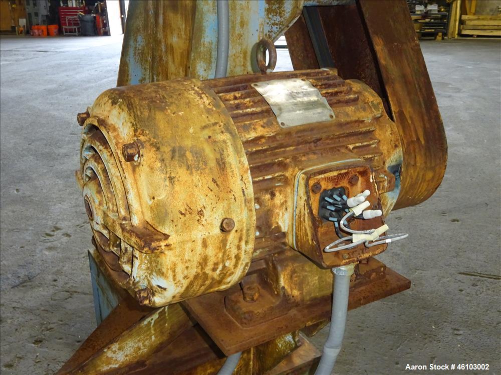 Used Twin Shell Blender, Approximate 20 Cubic Feet, 304 Stainless Steel.