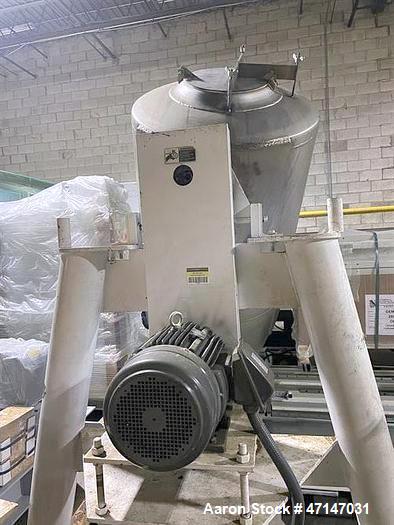 Used Patterson-Kelley 60 Cubic Foot Stainless Steel V-Blender with Intensifier Bar
