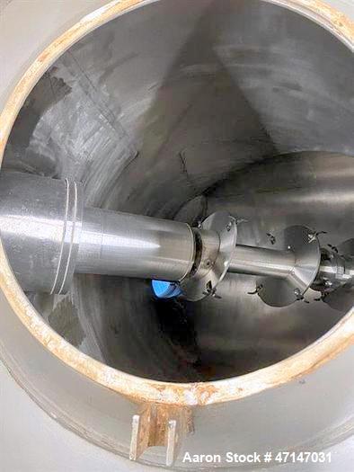 Used Patterson-Kelley 60 Cubic Foot Stainless Steel V-Blender with Intensifier Bar
