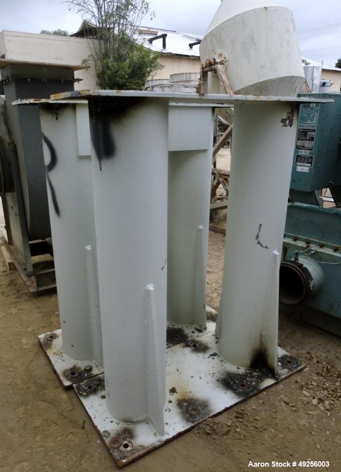 Used- Patterson-Kelley Twin Shell Blender, Approximate 50 Cubic Feet