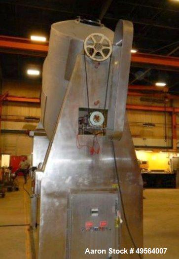 Used- Patterson Kelley Twin Shell V-Blender. 75 Cubic Foot