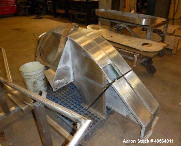 Used Patterson Kelley Twin Shell Dry V-Blender. 125 Cubic Foot