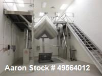 Used Patterson Kelley Twin Shell Dry Blender. 150 Cubic Foot