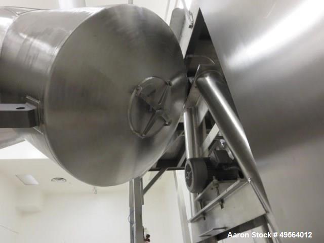 Used Patterson Kelley Twin Shell Dry Blender. 150 Cubic Foot