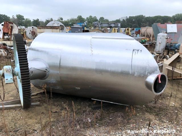 Used Patterson Kelley Twin Shell Dry Blender. 150 Cubic Foot
