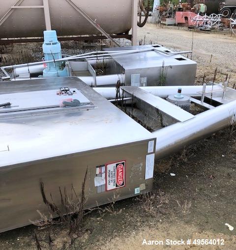 Used Patterson Kelley Twin Shell Dry Blender. 150 Cubic Foot