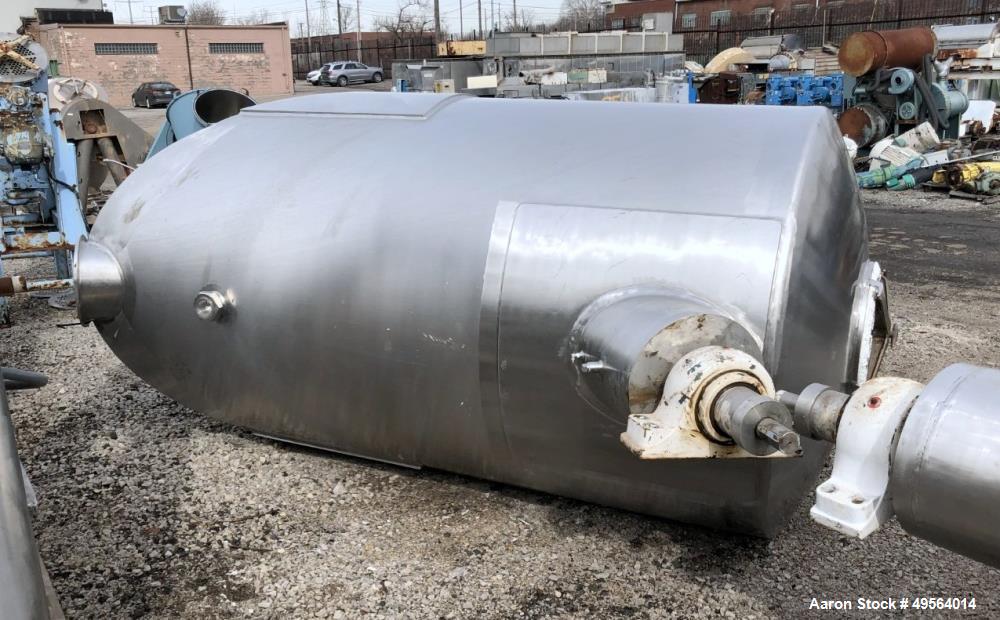 Used Patterson Kelley Twin Shell Dry Blender. 150 Cubic Foot
