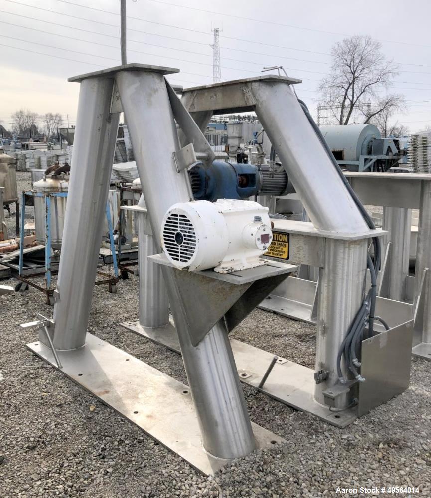 Used Patterson Kelley Twin Shell Dry Blender. 150 Cubic Foot