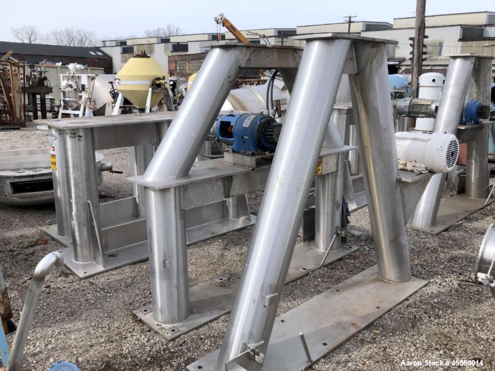 Used Patterson Kelley Twin Shell Dry Blender. 150 Cubic Foot