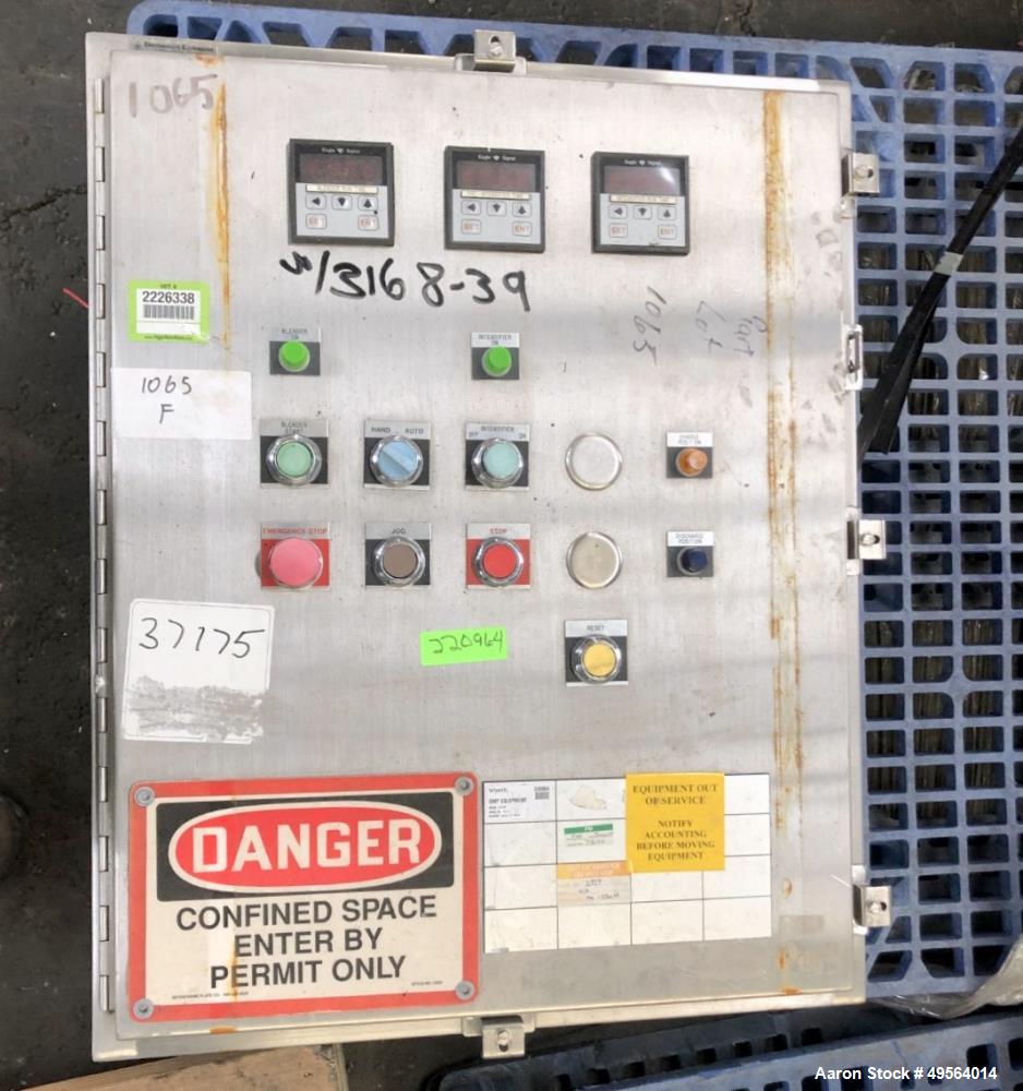 Used Patterson Kelley Twin Shell Dry Blender. 150 Cubic Foot