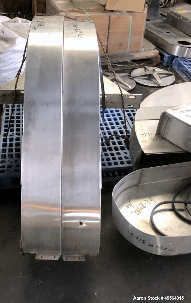 Used Patterson Kelley 150 Cubic Foot Twin Shell Dry Blender.