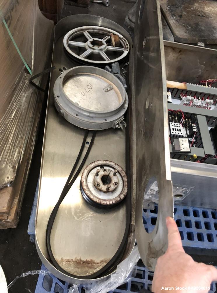 Used Patterson Kelley 150 Cubic Foot Twin Shell Dry Blender.