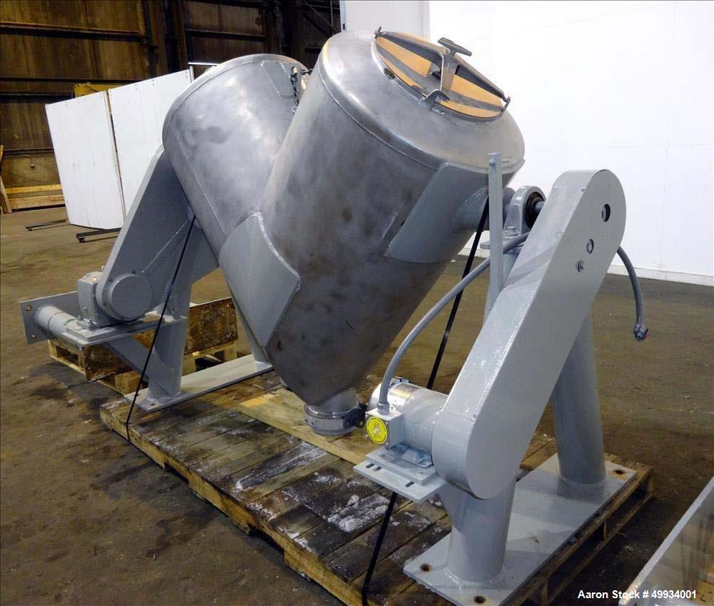 Used Patterson-Kelley Twin Shell Dry Blender, 20 Cubic Feet Capacity,
