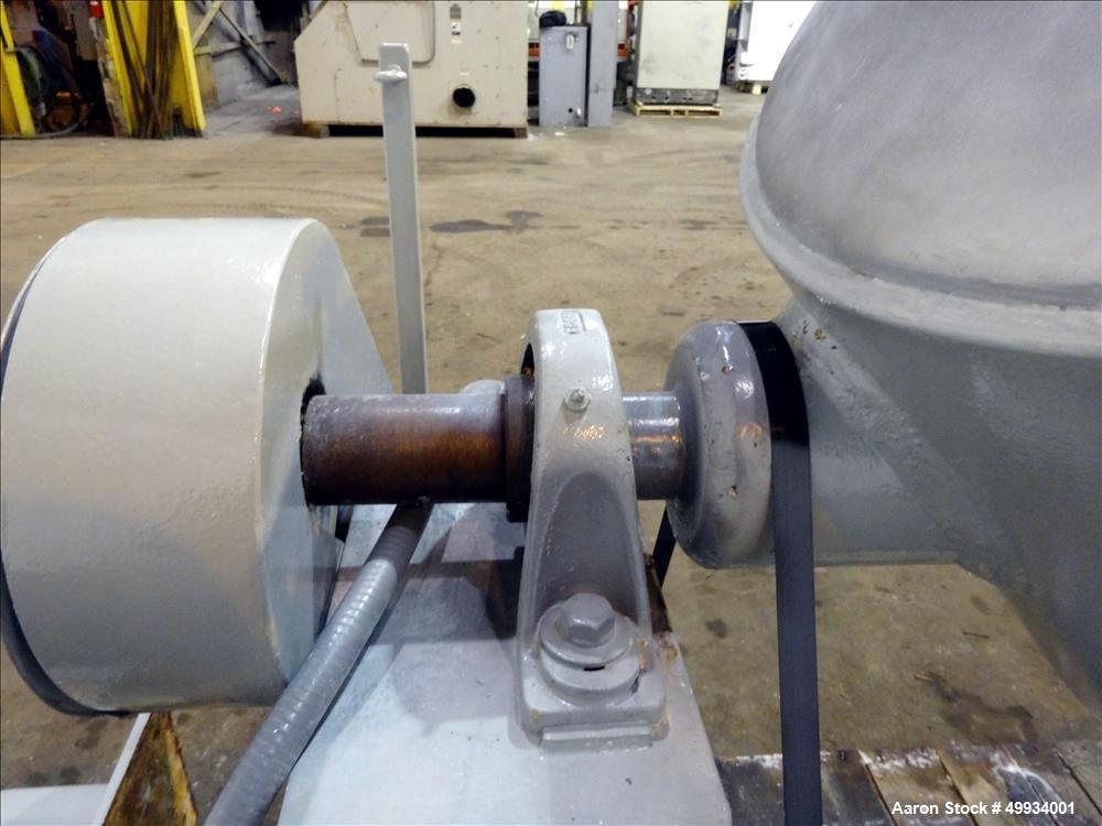 Used Patterson-Kelley Twin Shell Dry Blender, 20 Cubic Feet Capacity,