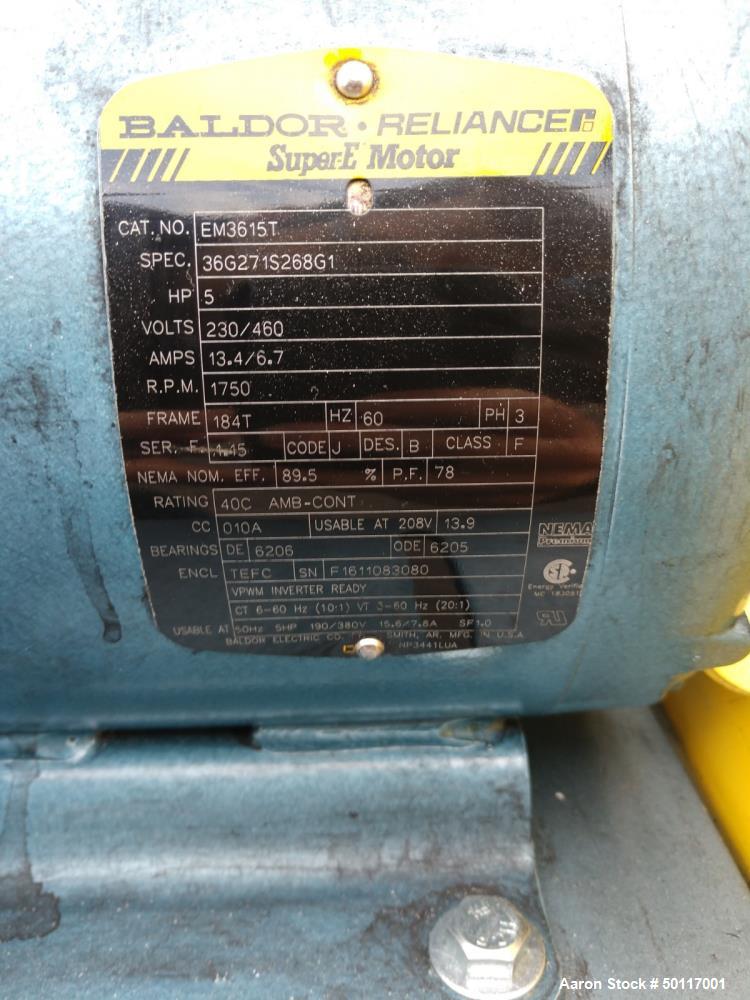 Used Patterson-Kelley 5 Cubic Foot V-Blender