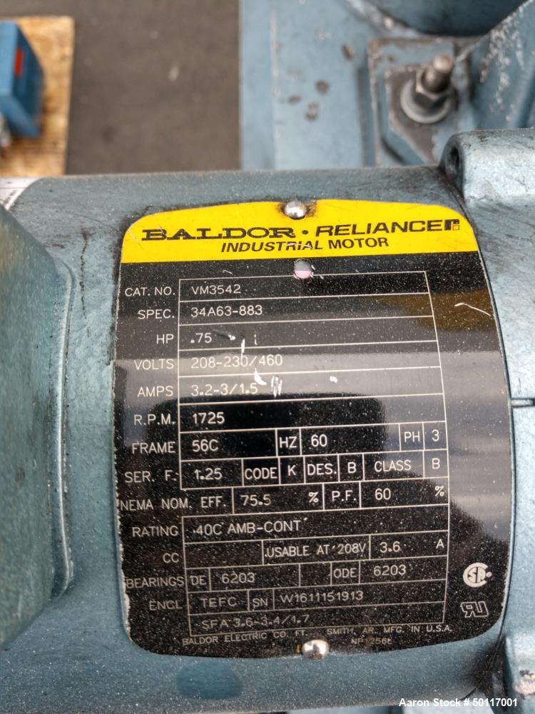 Used Patterson-Kelley 5 Cubic Foot V-Blender