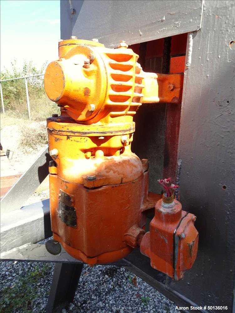 Used Patterson Kelley Twin Shell Dry Blender, 5 Cubic Foot Capacity