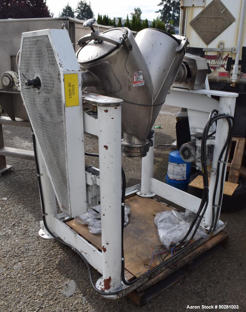 Used Patterson-Kelley Twin Shell Dry Blender,