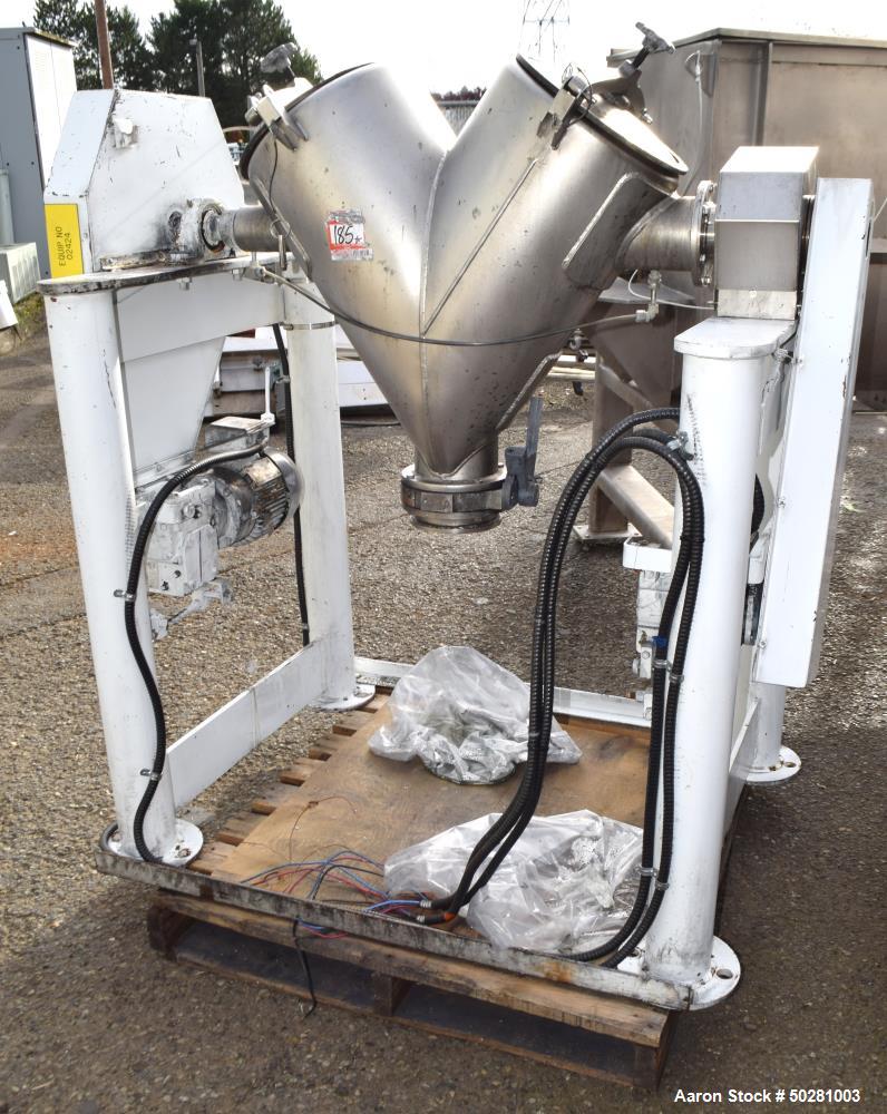 Used- Patterson-Kelley Twin Shell Dry Blender,