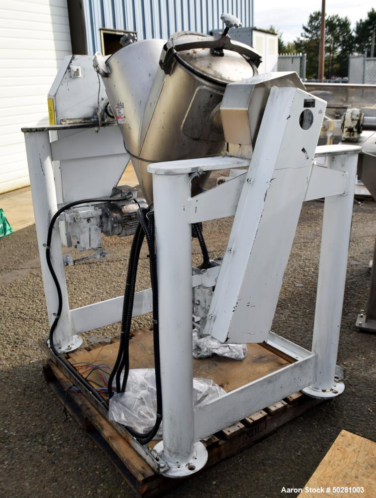 Used- Patterson-Kelley Twin Shell Dry Blender,