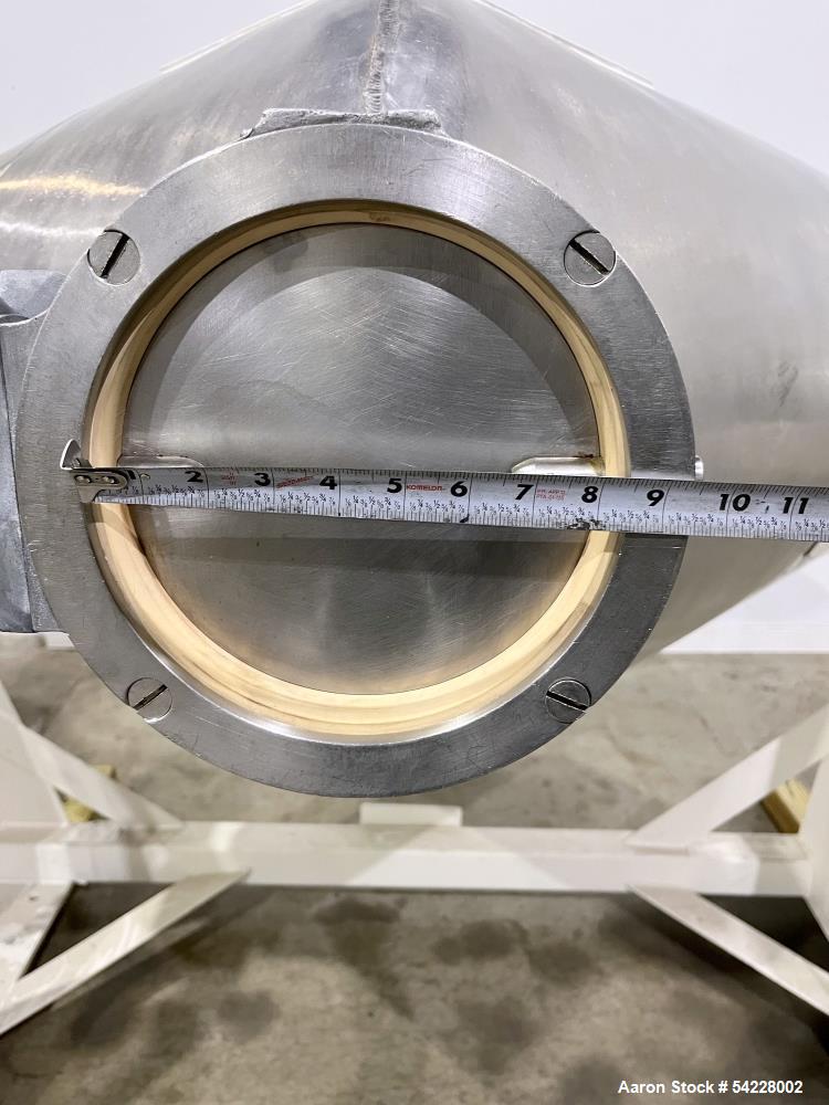 Used Patterson Kelley 20 Cu Ft Twin Shell V-Blender – Stainless Steel