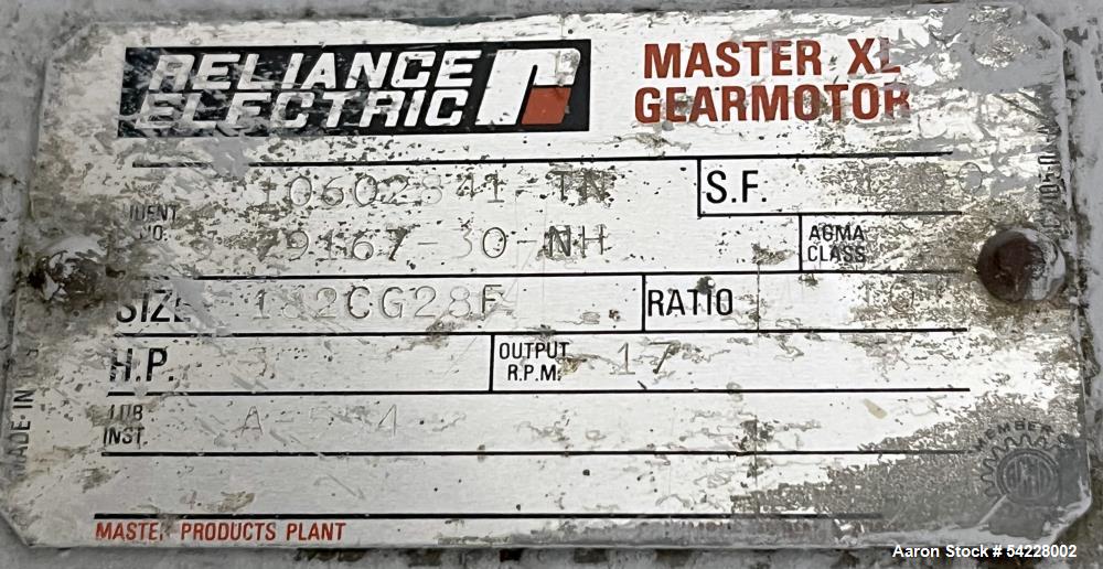 Used Patterson Kelley 20 Cu Ft Twin Shell V-Blender – Stainless Steel