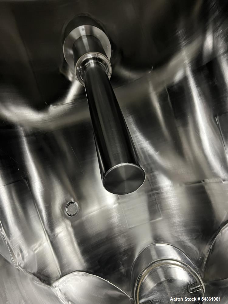 Used Twin Shell, V Blender, Patterson-Kelley 50 cu. ft. stainless steel Blender