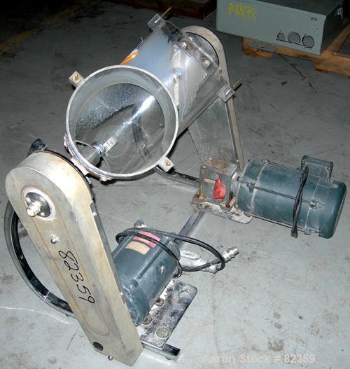 Used Patterson Kelley Twin Shell Liquid Solids Blender