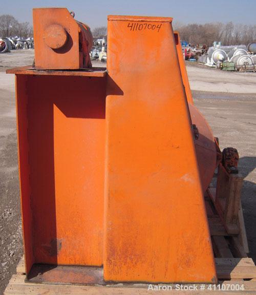 Used Carbon Steel Patterson Industries Double Cone Blender, approximately 19 cubic feet