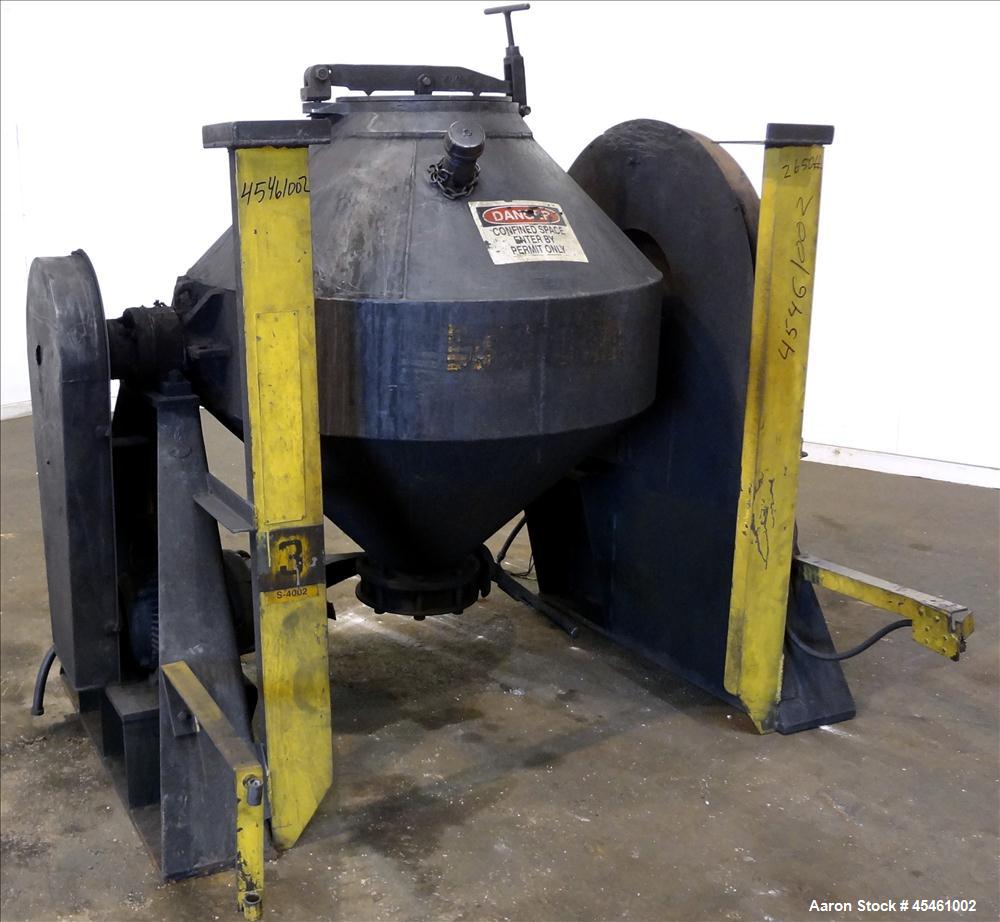 Used Carbon Steel Patterson Industries Double Cone Blender