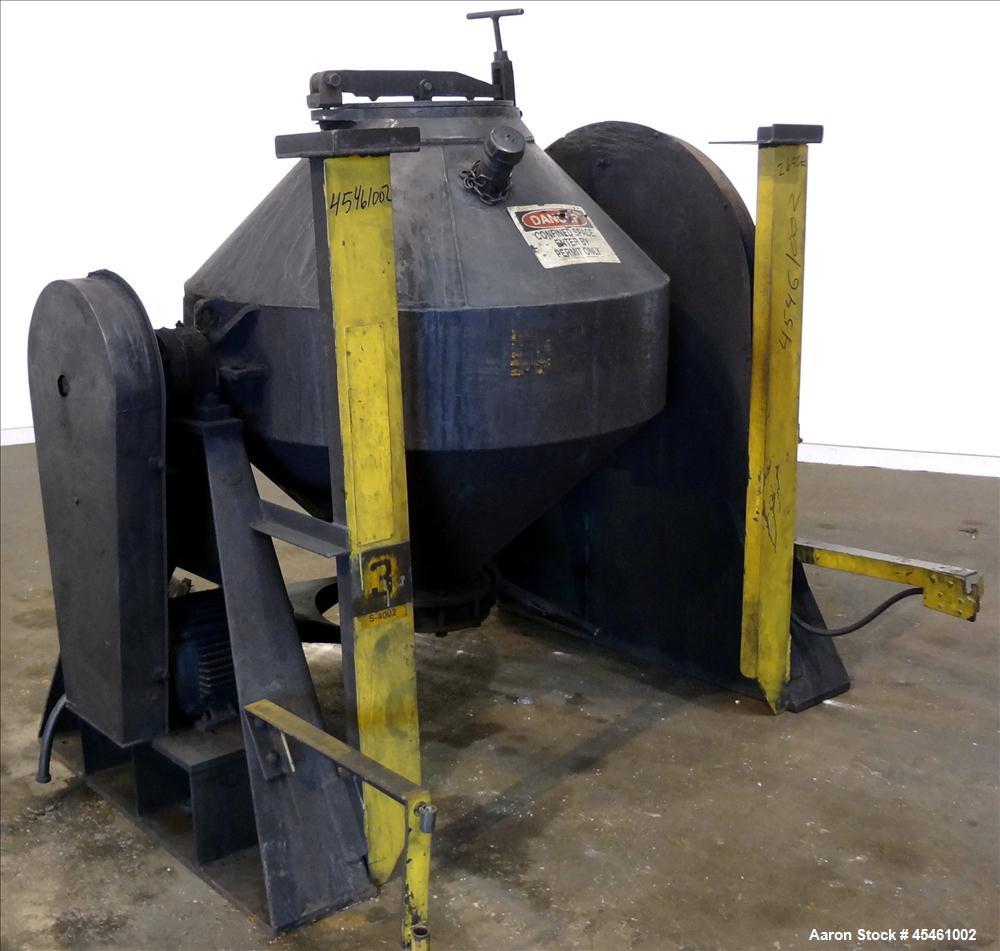 Used Carbon Steel Patterson Industries Double Cone Blender