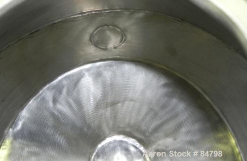 Used Stainless Steel Paul O Abbe Double Cone Blender, Model 12RCB, (0.3) Cubic 