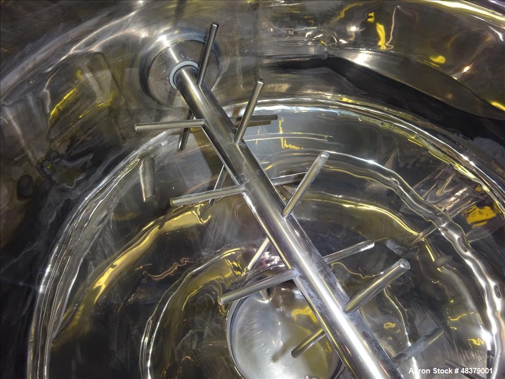 Used Paul O. Abbe Rota-Cone Blender, Model RCB-18, 304 Stainless Steel.