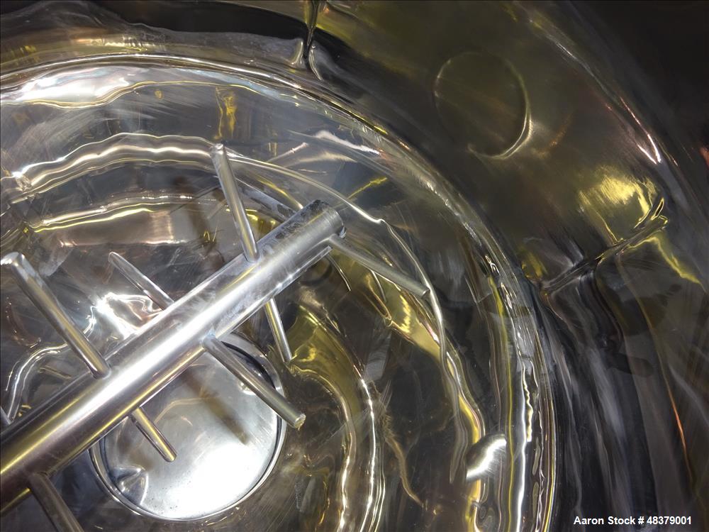 Used Paul O. Abbe Rota-Cone Blender, Model RCB-18, 304 Stainless Steel.