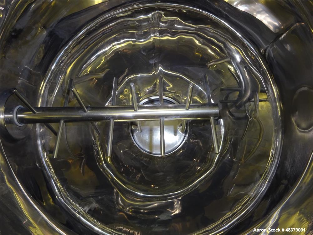 Used Paul O. Abbe Rota-Cone Blender, Model RCB-18, 304 Stainless Steel.