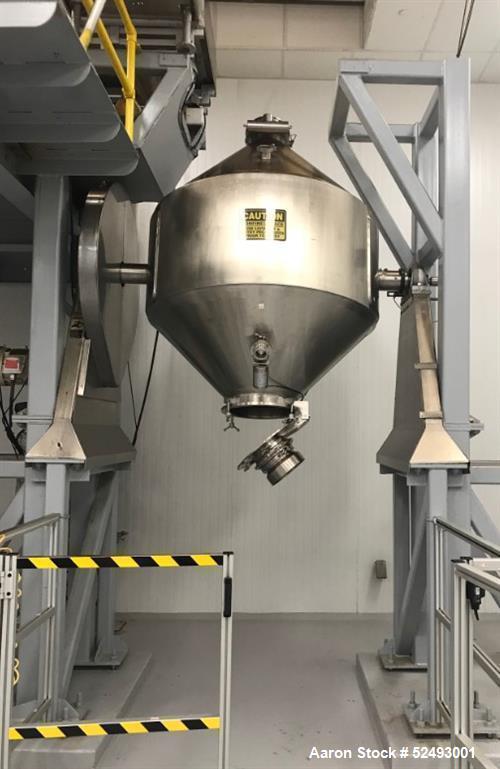Used-Paul Abbe Double Cone Blender / Mixer
