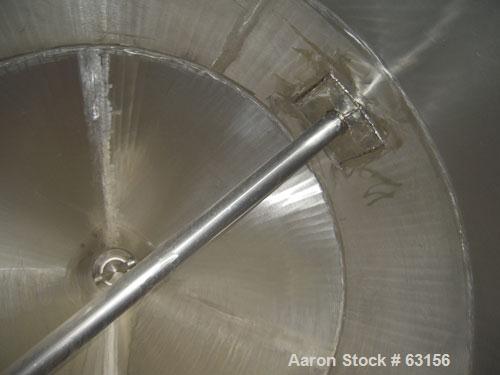 Used Double Cone Blender, Approx 70 Cubic Feet