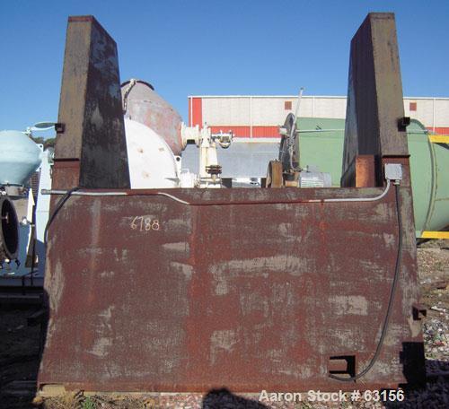 Used Double Cone Blender, Approx 70 Cubic Feet