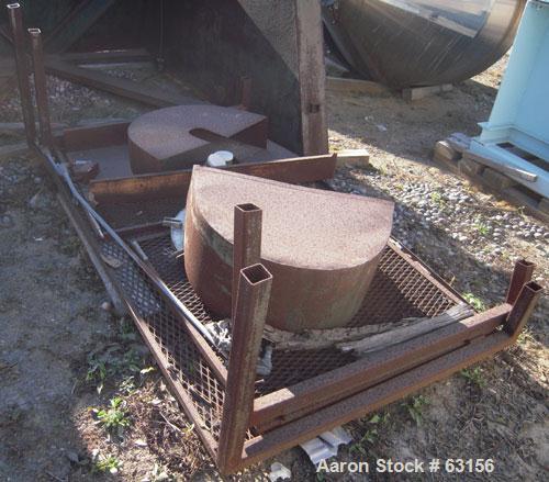 Used Double Cone Blender, Approx 70 Cubic Feet