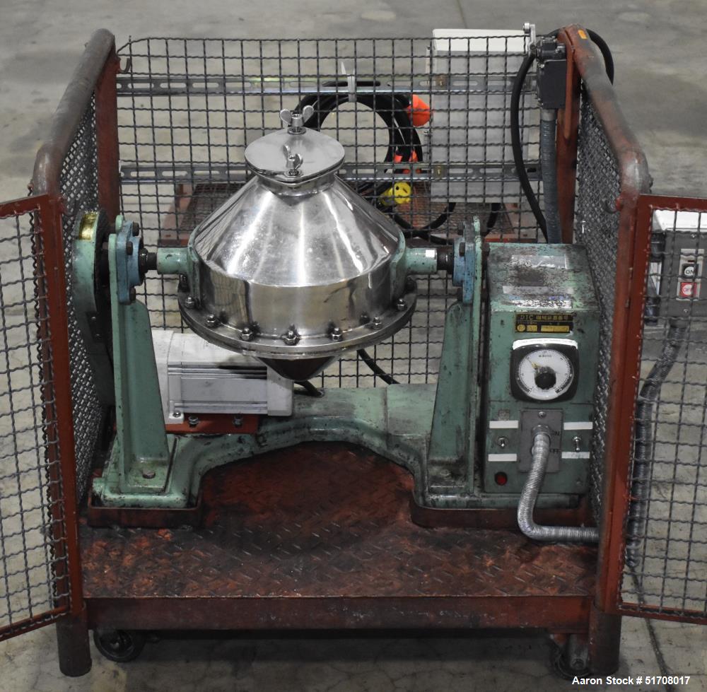 Used- Laboratory Double Cone Blender/Mixer