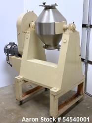 Used Apex Type 583 Stainless Steel Double Cone Blender – 2 Cubic Foot (58 Liter) Capacity