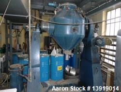 Used- DeDietrich & Cie Glass Lined Double Cone Dryer