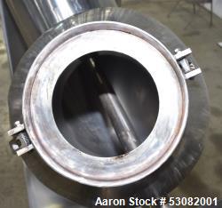 Used Twin Shell Blender, Stainless steel.