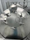 Used Bush 125 Cubic Foot Stainless Steel V Blender | Industrial Sanitary Powder Blender